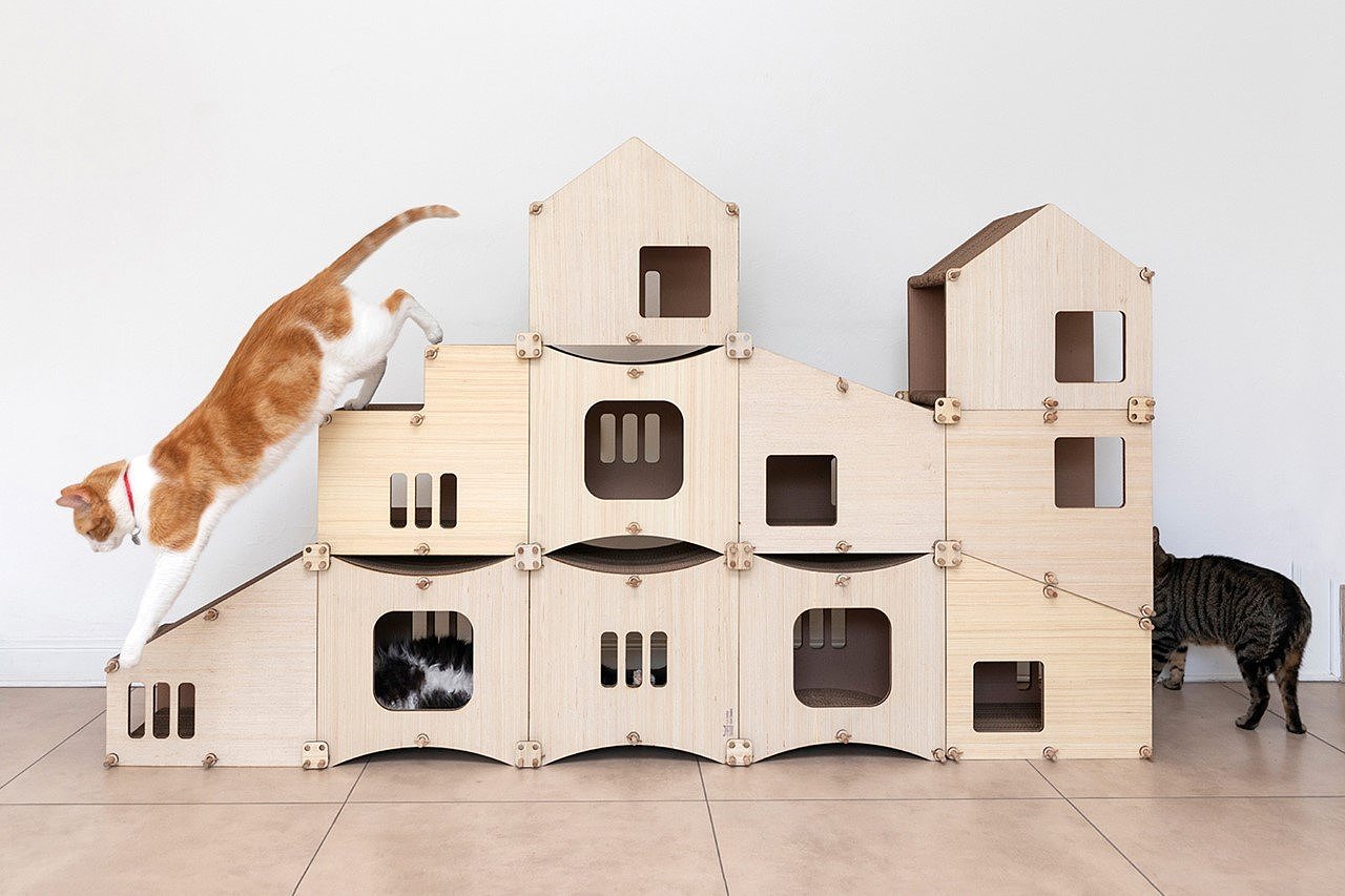 product design，cat，Pet Supplies & Pet，Cat Furniture，modularization，furniture，