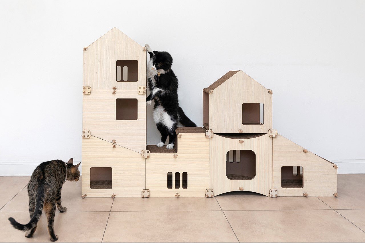 product design，cat，Pet Supplies & Pet，Cat Furniture，modularization，furniture，