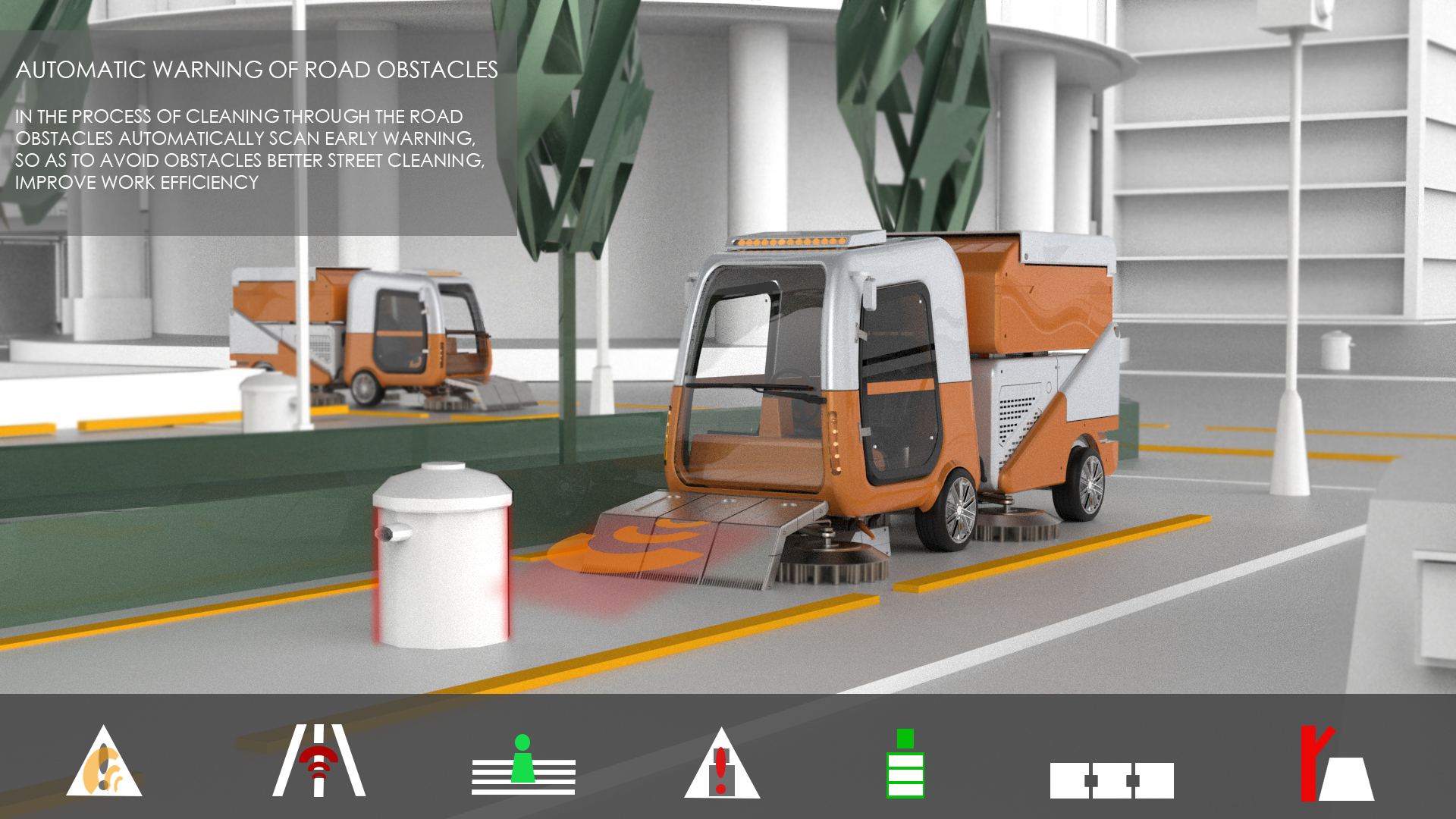 Urban transportation，Future cleaning，modularization，science and technology，