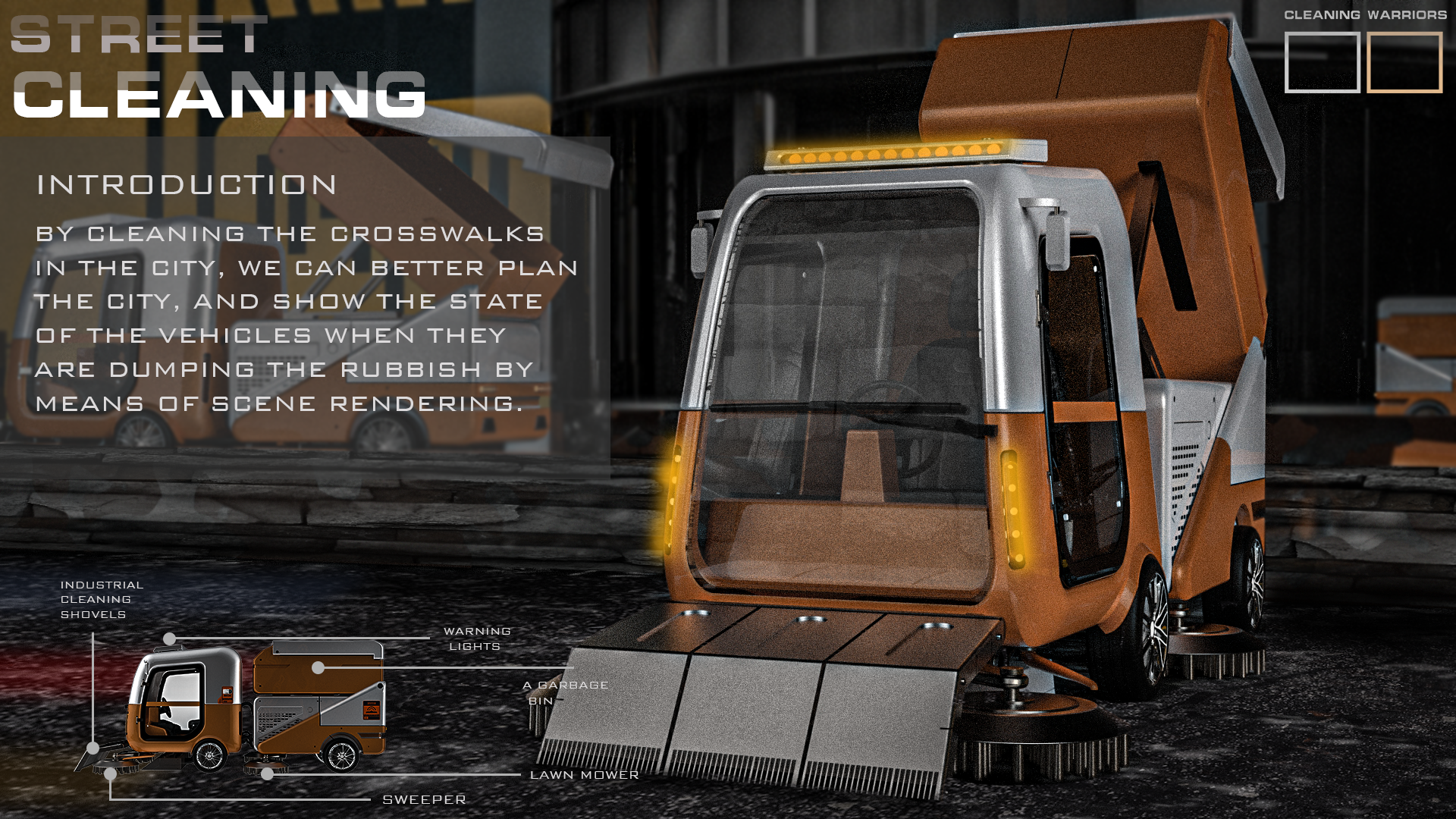 Urban transportation，Future cleaning，modularization，science and technology，