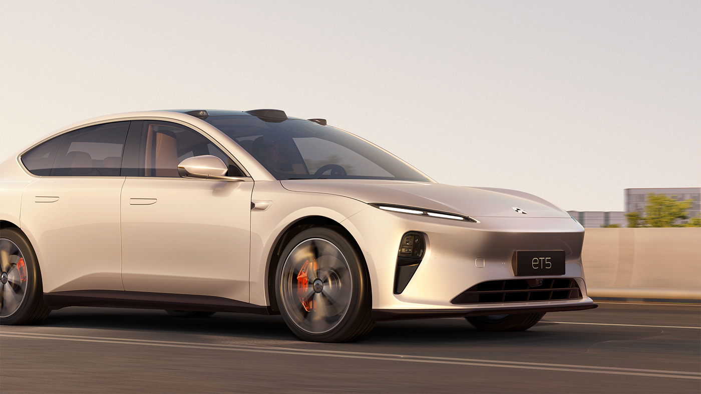 NIO ES7，electric vehicle，3d，industrial design，