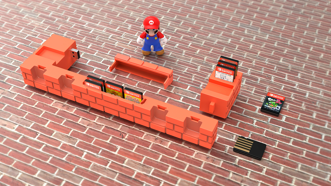 switch，Nintendo，Game handle，Charger，IP，product design，ID design，Appearance design，