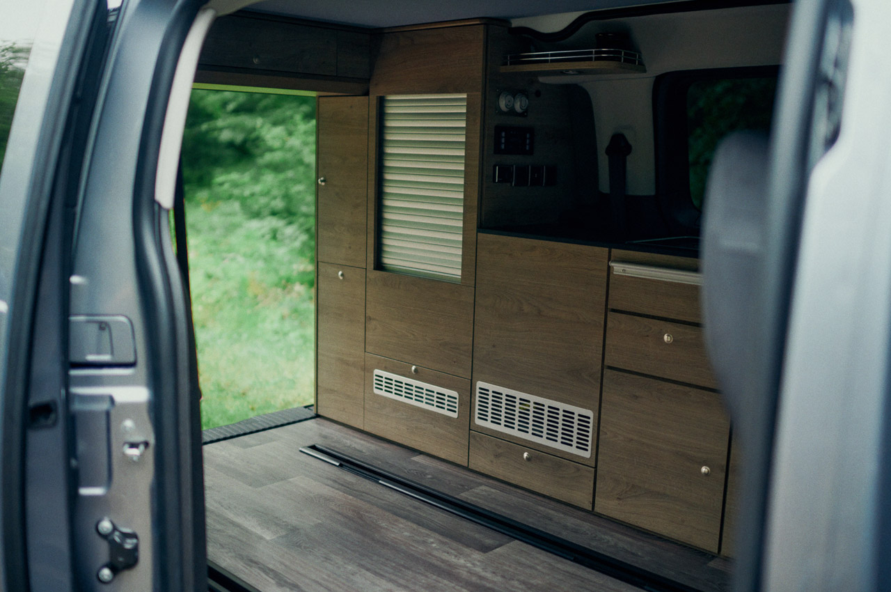Campervan，Citroen，industrial design，Pop-up roof，