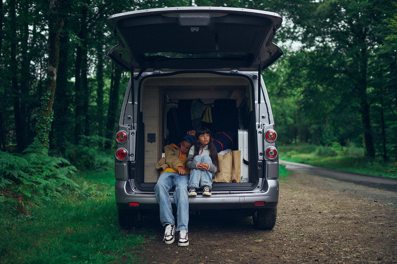 Campervan，Citroen，industrial design，Pop-up roof，