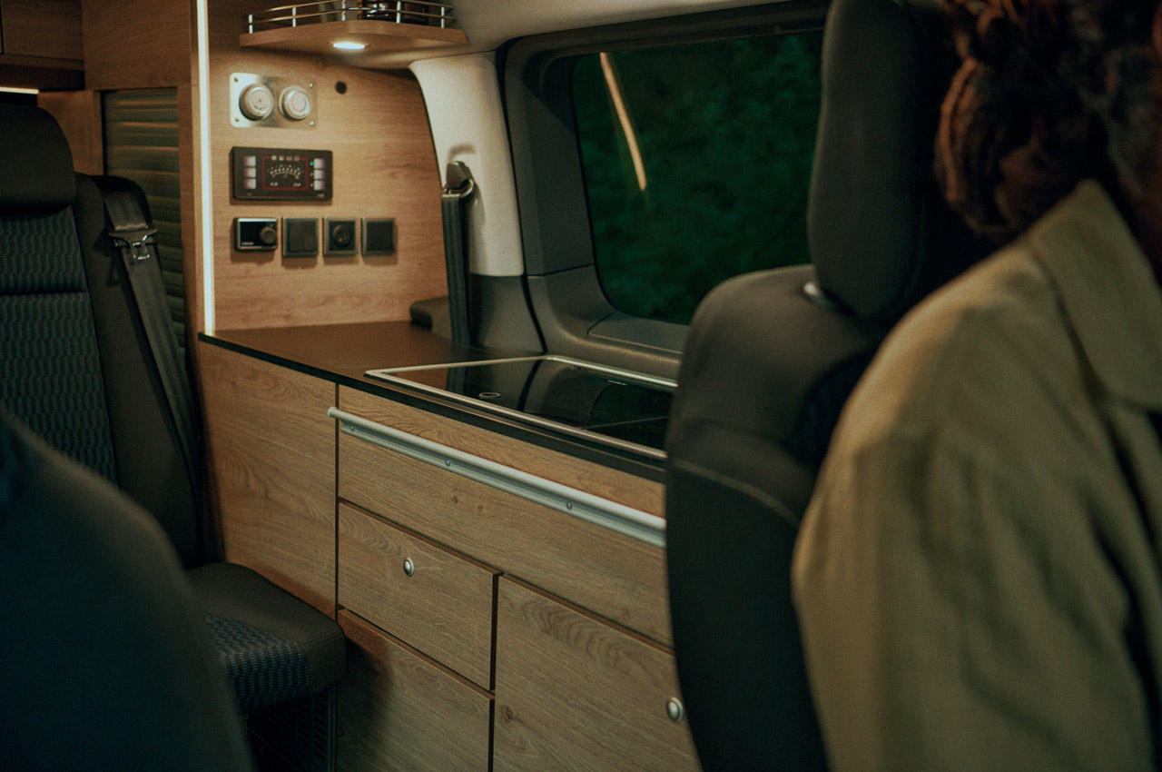 Campervan，Citroen，industrial design，Pop-up roof，