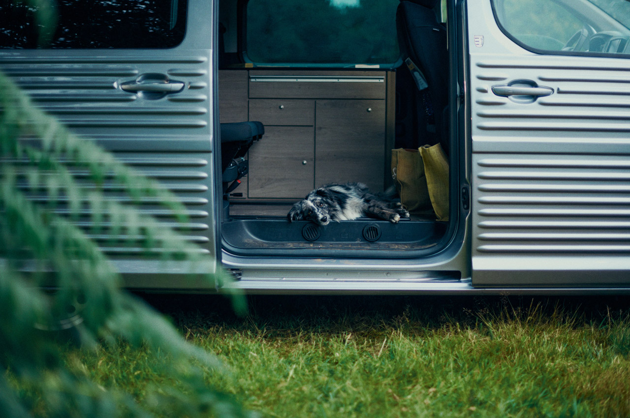 Campervan，Citroen，industrial design，Pop-up roof，