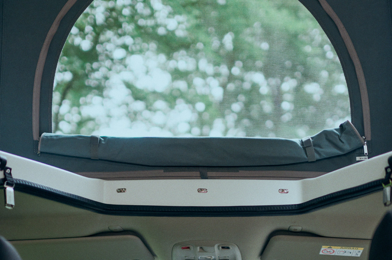 Campervan，Citroen，industrial design，Pop-up roof，