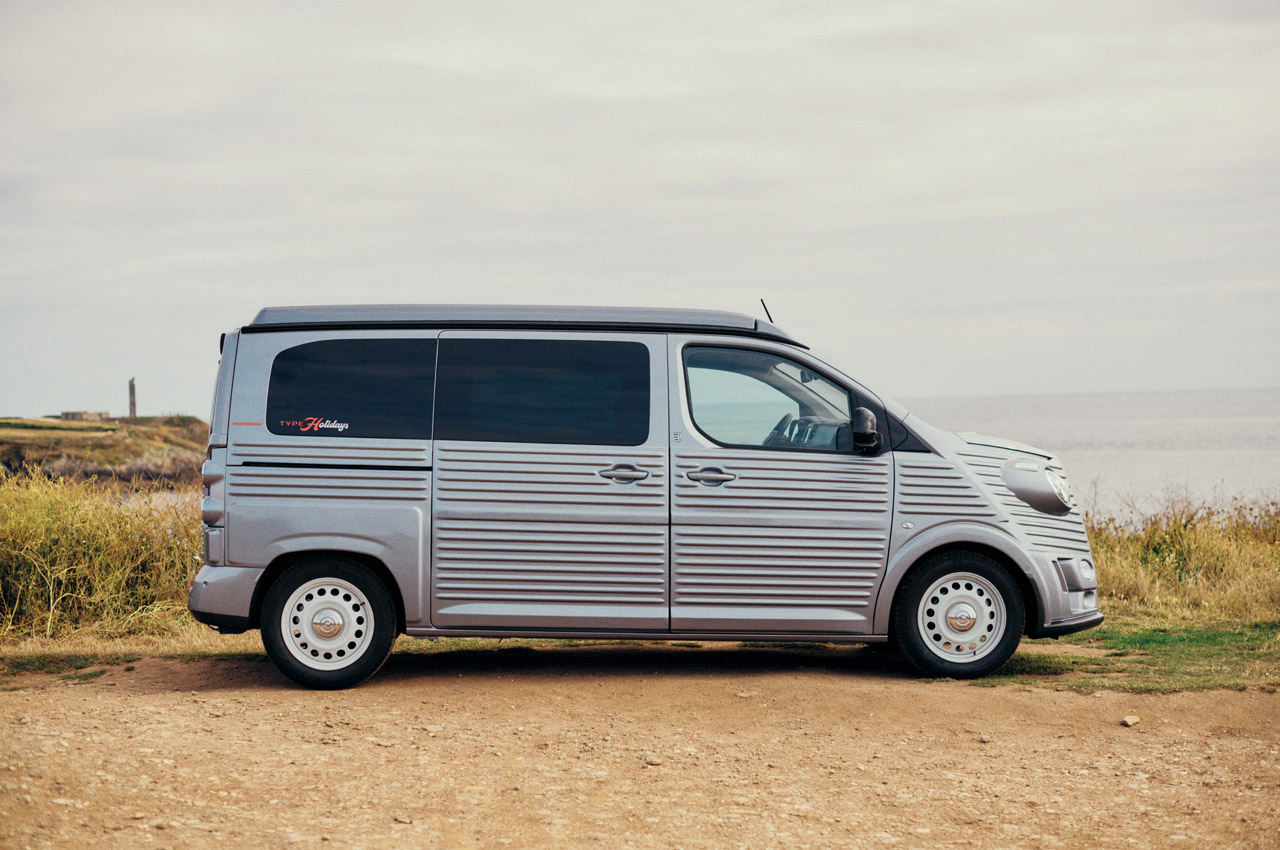 Campervan，Citroen，industrial design，Pop-up roof，