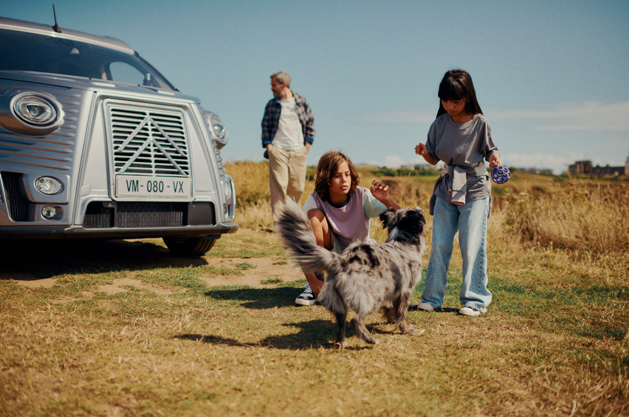 Campervan，Citroen，industrial design，Pop-up roof，