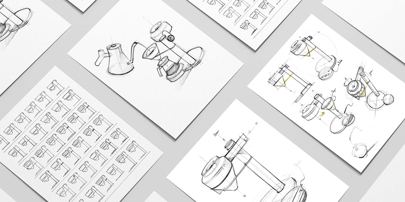 Coffee machine，product design，modern，