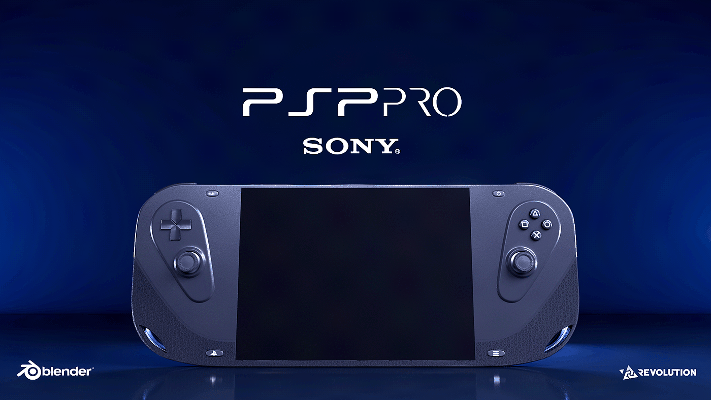 PSP，PSP PRO，渲染，游戏机，