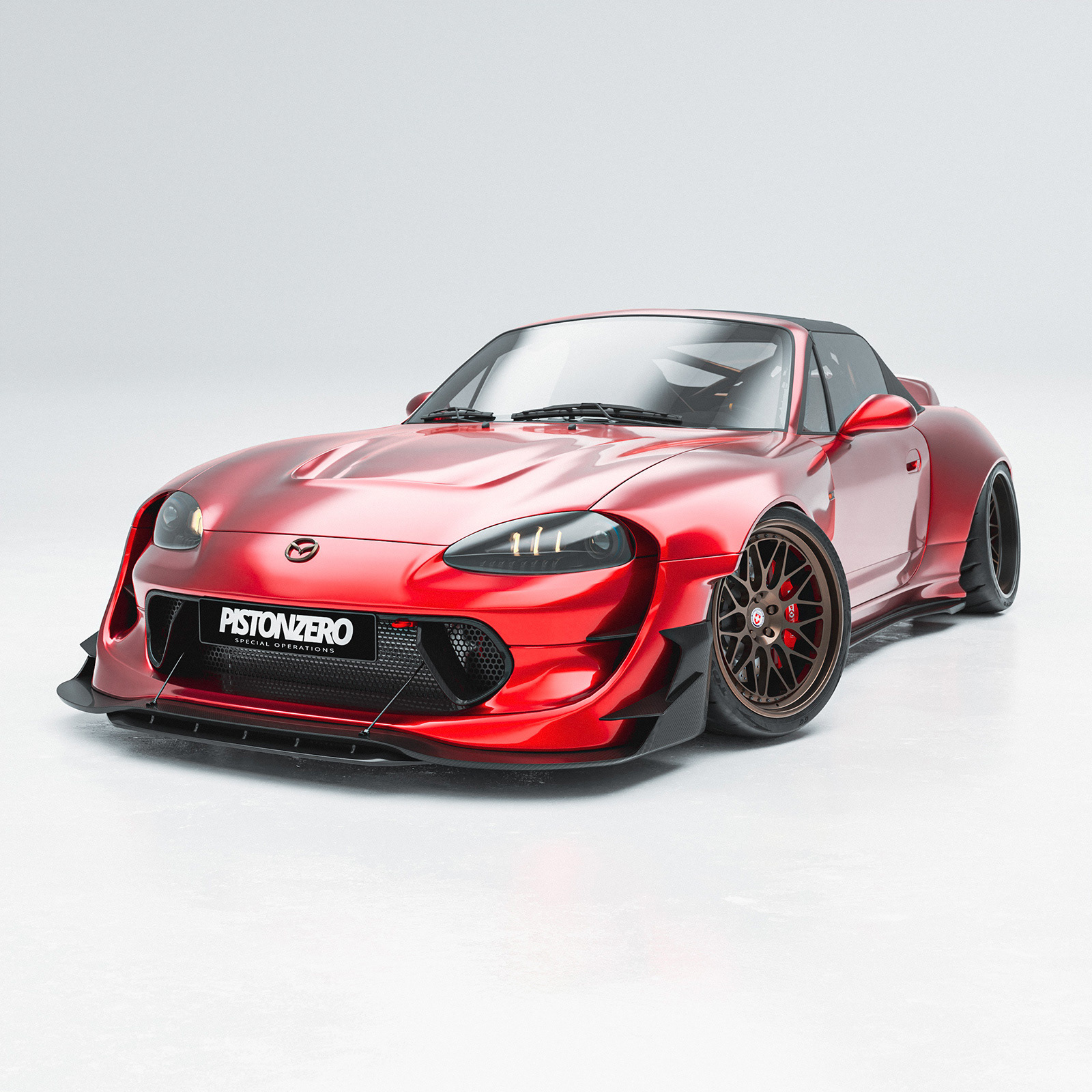 mazda，Pistonzero，Miata，Sports car，
