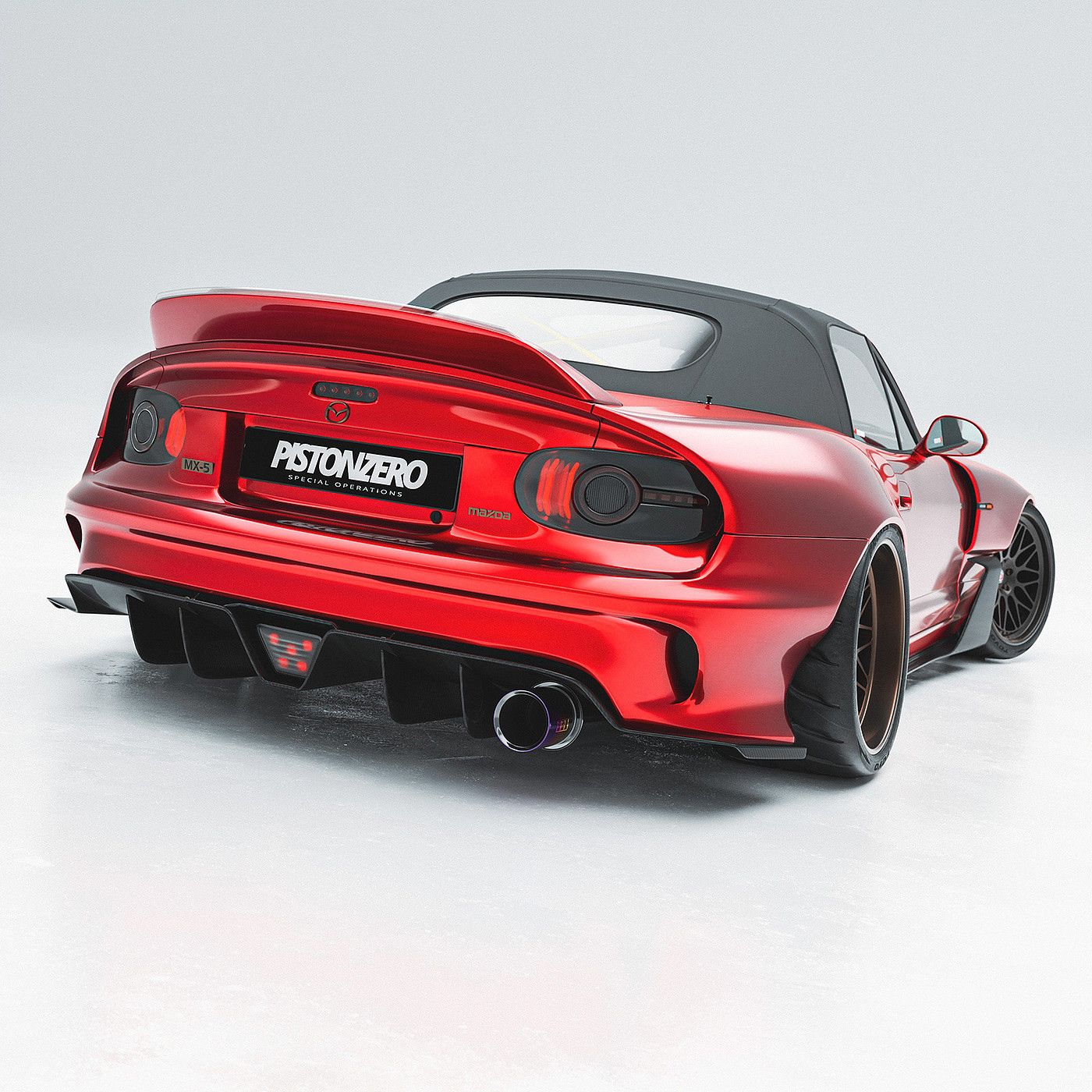 mazda，Pistonzero，Miata，Sports car，