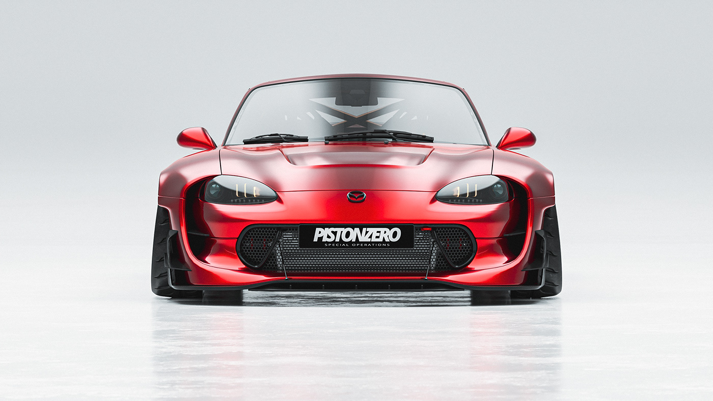 mazda，Pistonzero，Miata，Sports car，