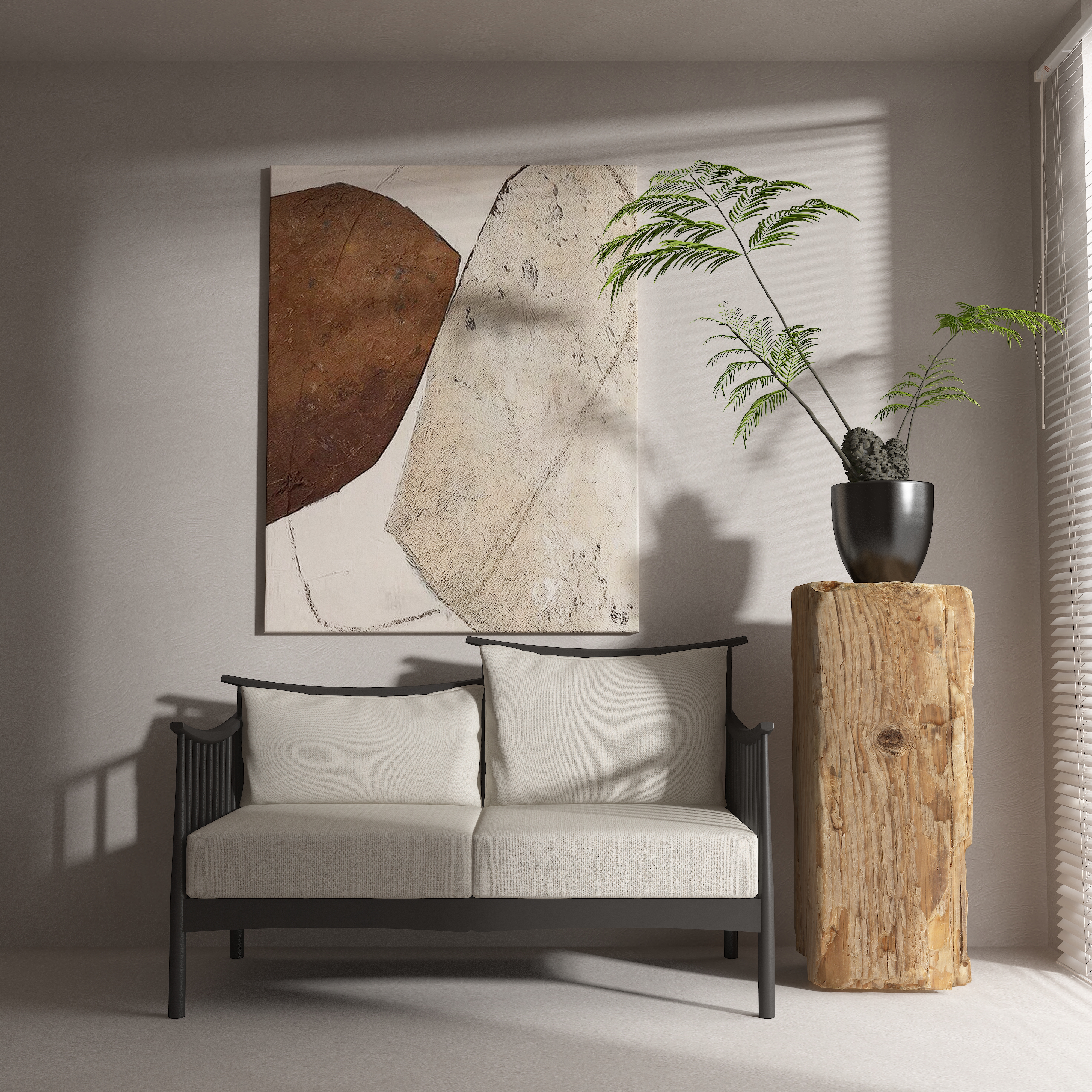 Solid wood furniture，New Chinese style，sofa，modern，Oriental Aesthetics，Buddhist mood，tradition，