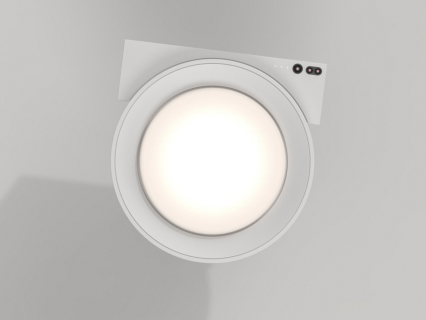 Helion，Projector，product design，white，