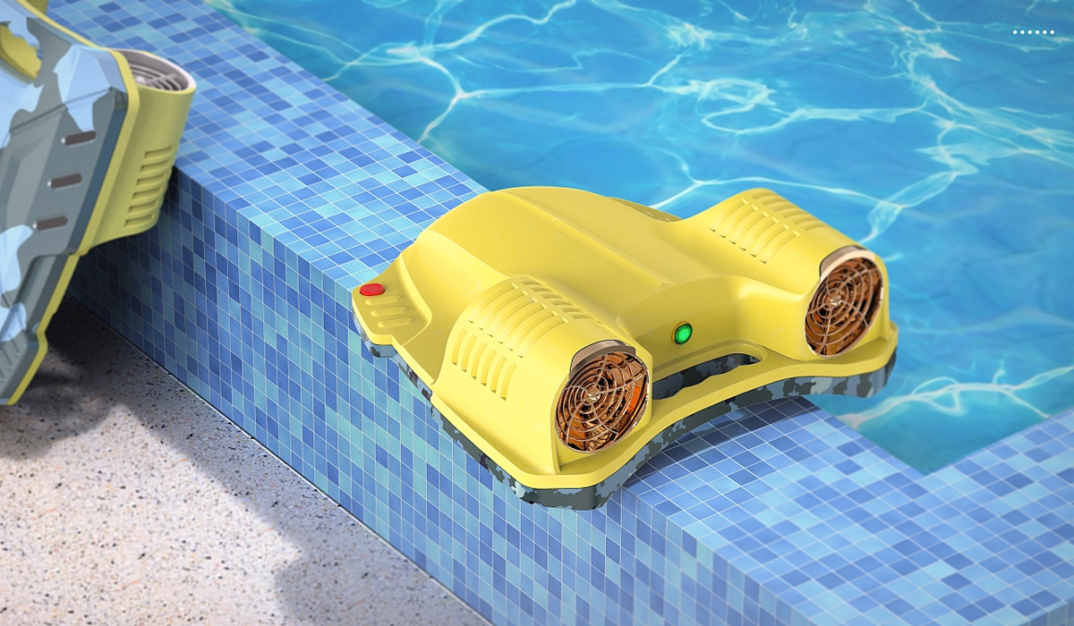 Water aid，underwater propeller，Underwater booster，industrial design，product design，Appearance and structure design，