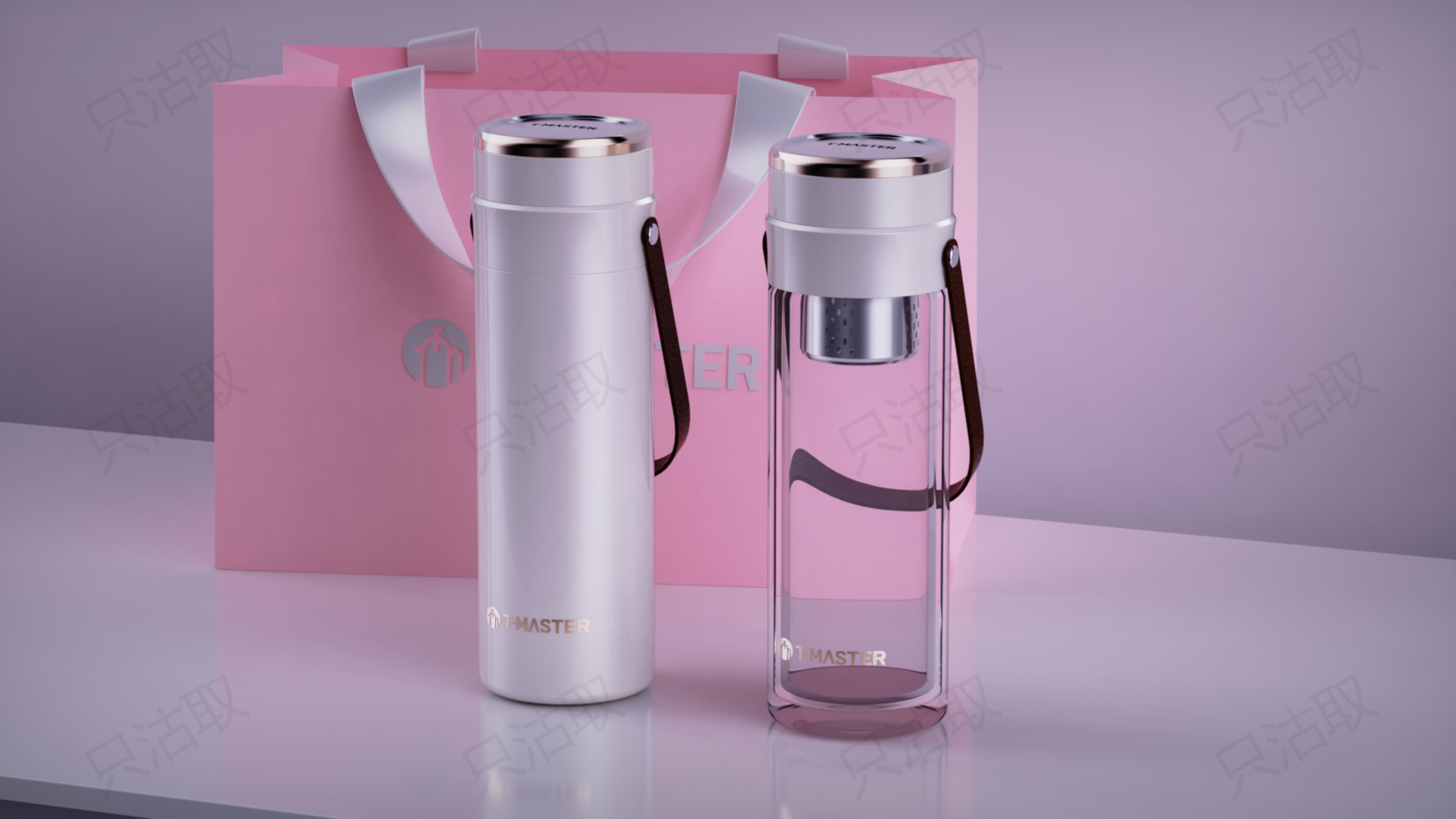 Tea cup，vacuum cup，flower receptacle，product design，Cup and pot design，