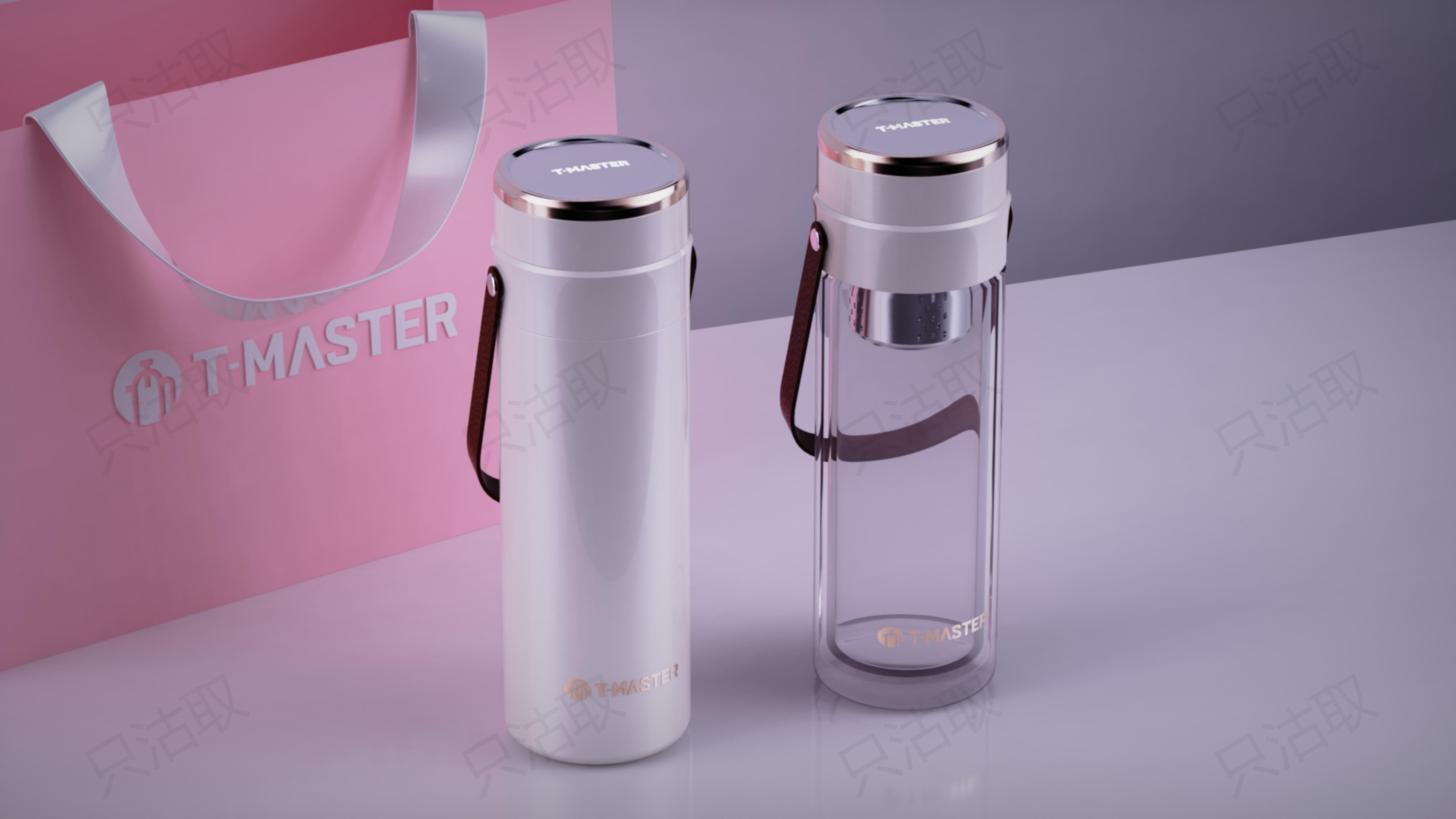 Tea cup，vacuum cup，flower receptacle，product design，Cup and pot design，