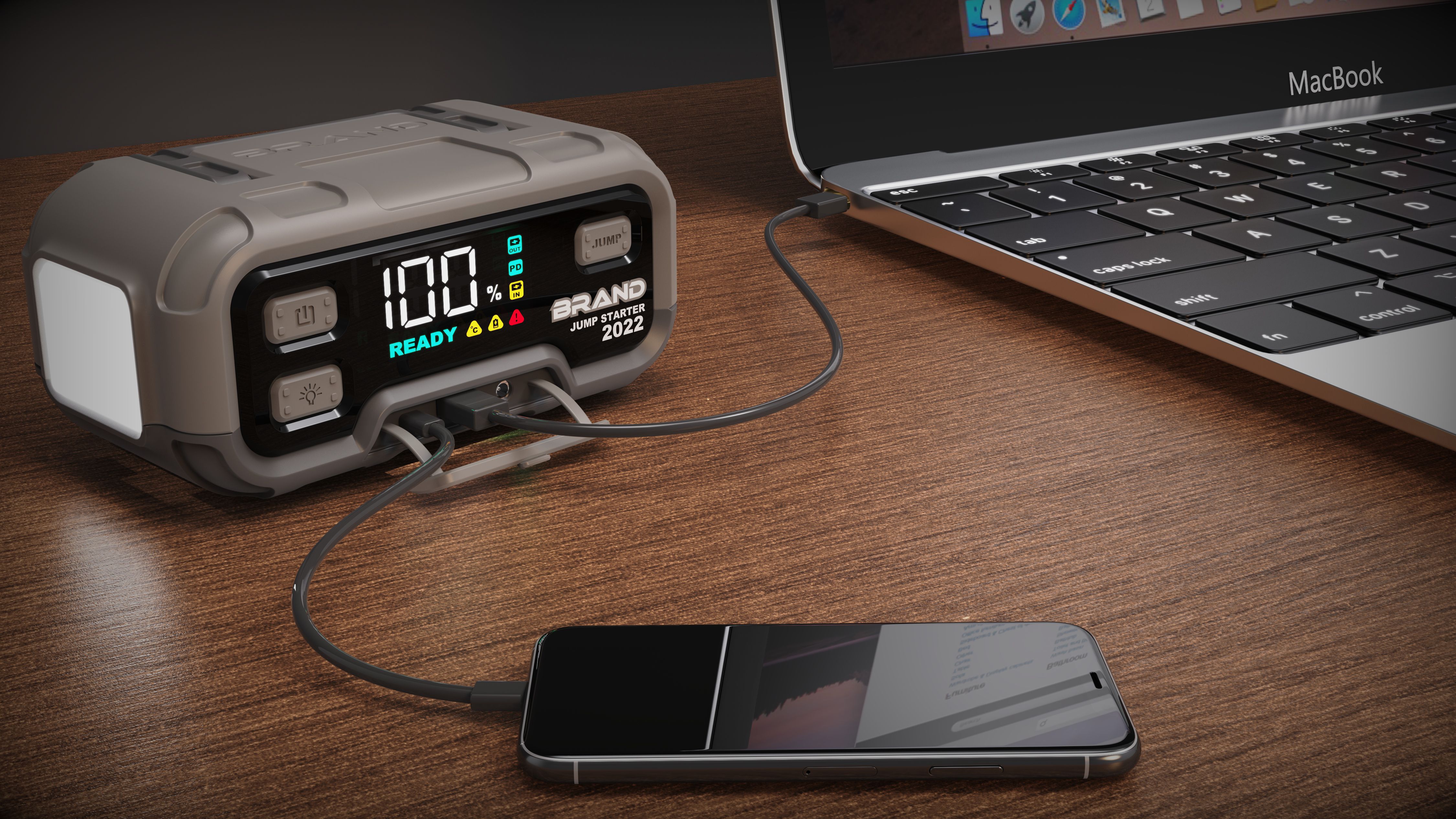 Car starting power supply，