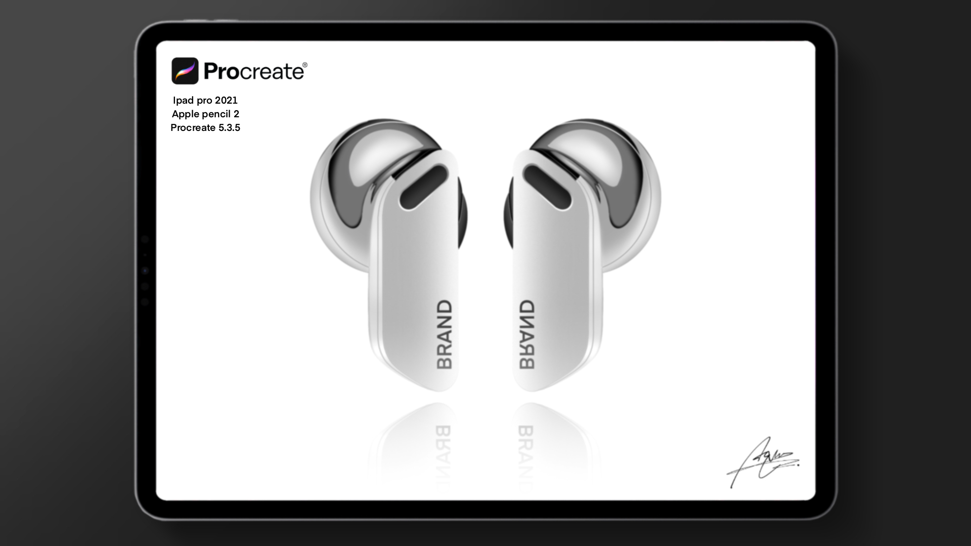 Procreate，industrial design，Ubee ，