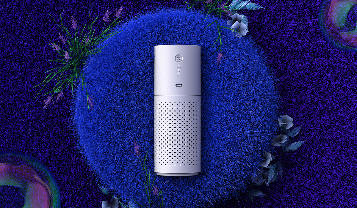 Design of vehicle air purifier，Air purifier design，air cleaner，Household air purifier，