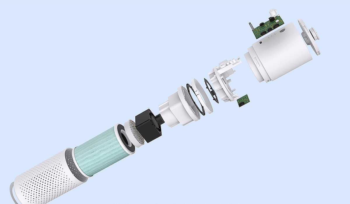 Design of vehicle air purifier，Air purifier design，air cleaner，Household air purifier，