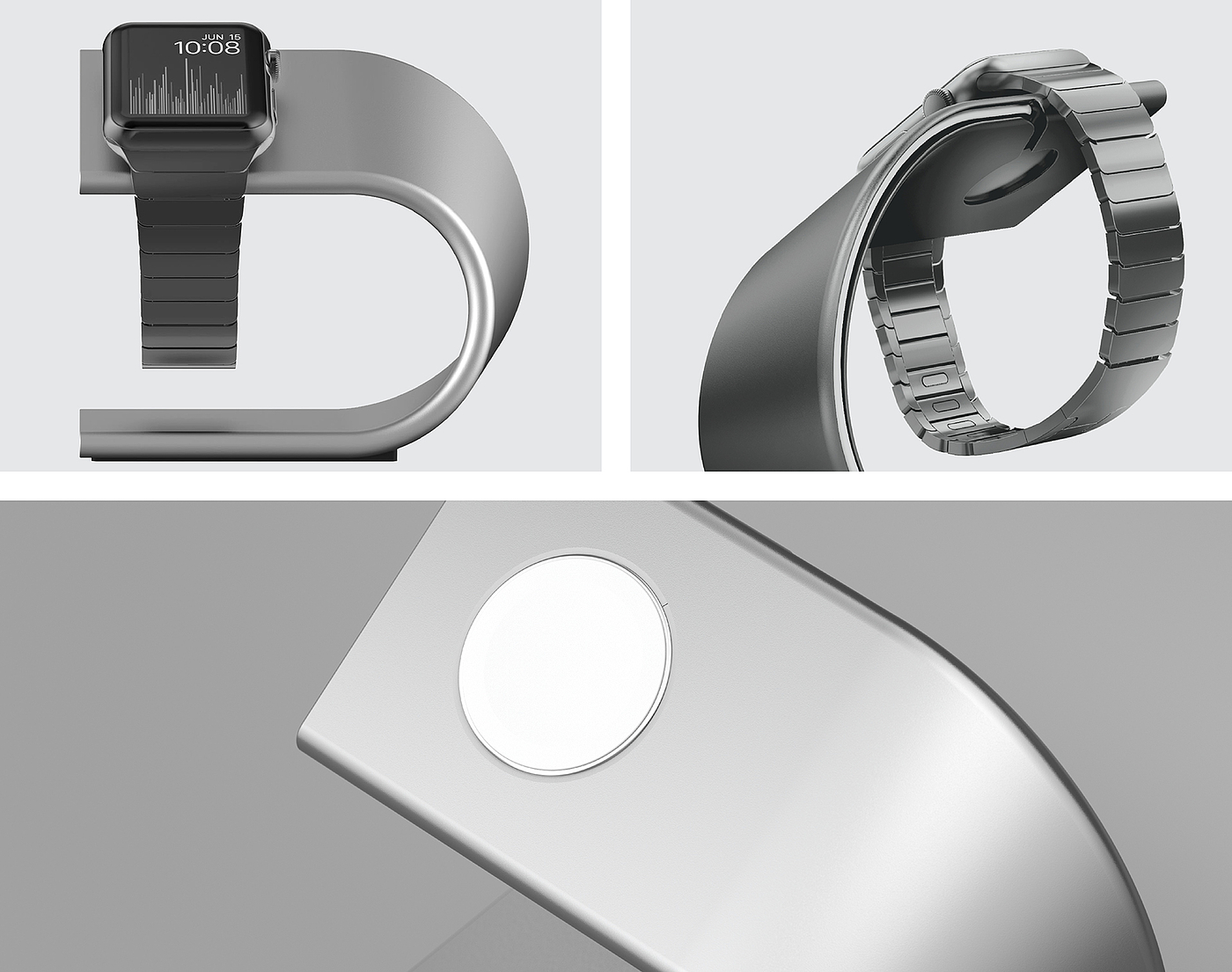 Charging bracket，black，product design，