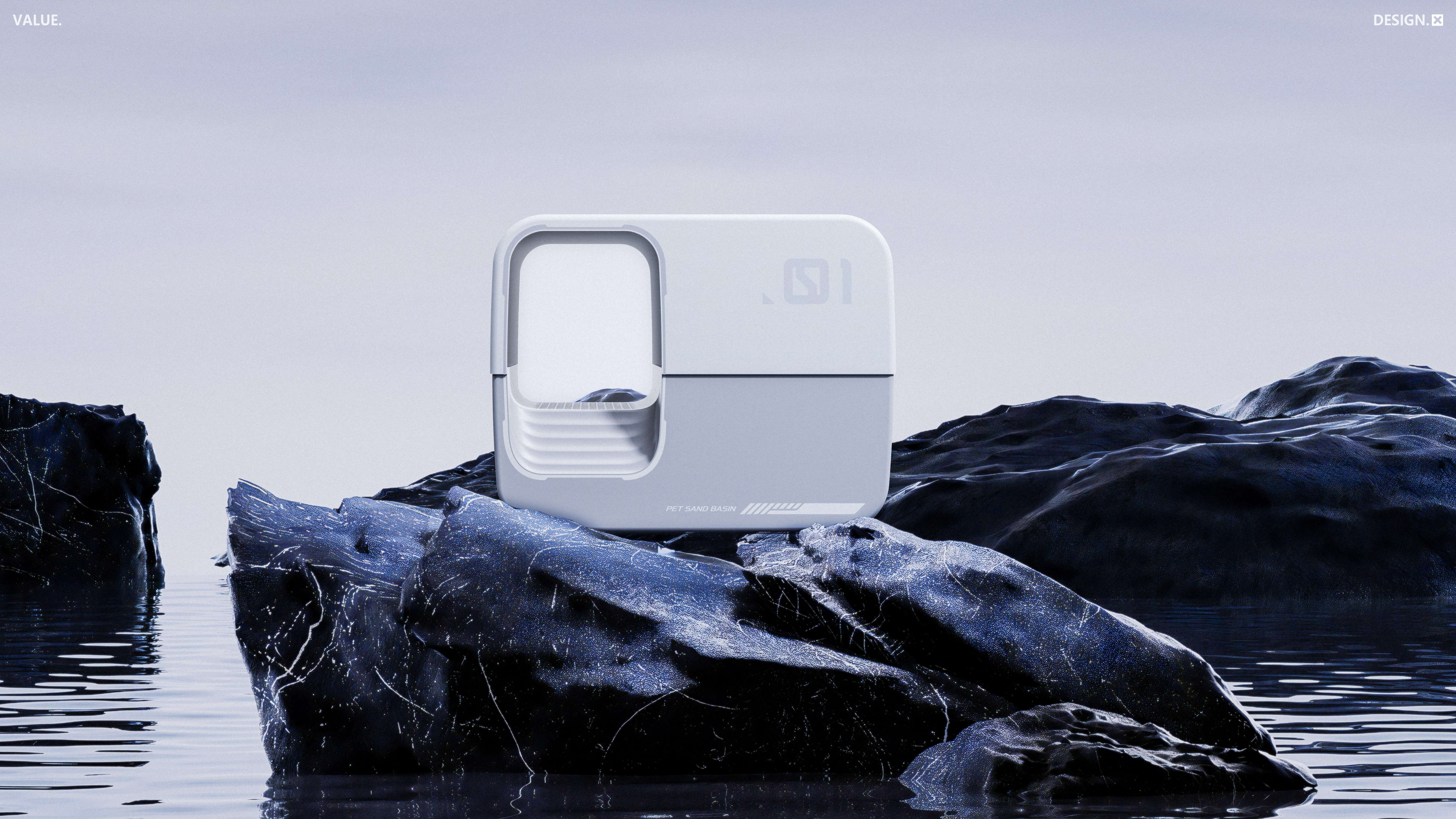 Litter Basin，Space Theme，product design，Appearance design，