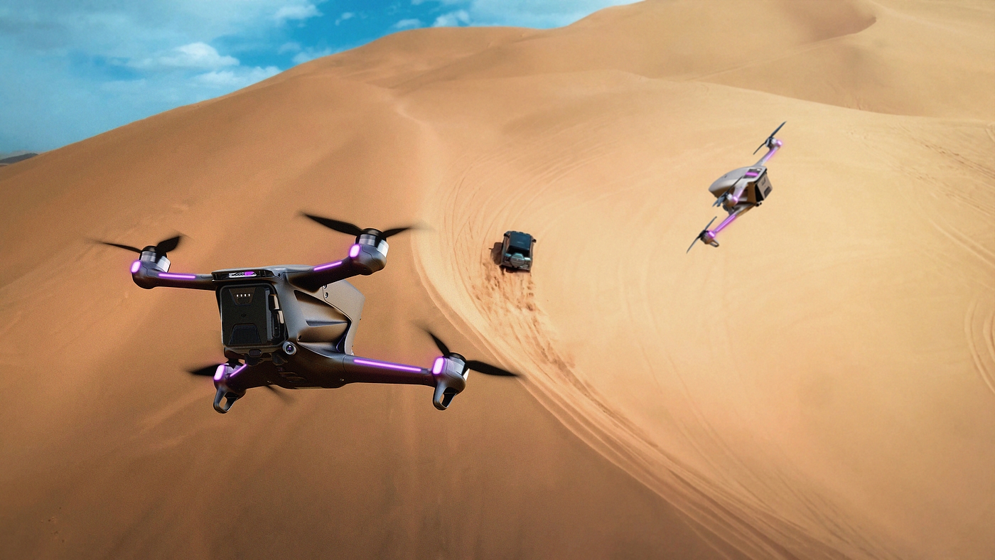 UAV，vr，mr，