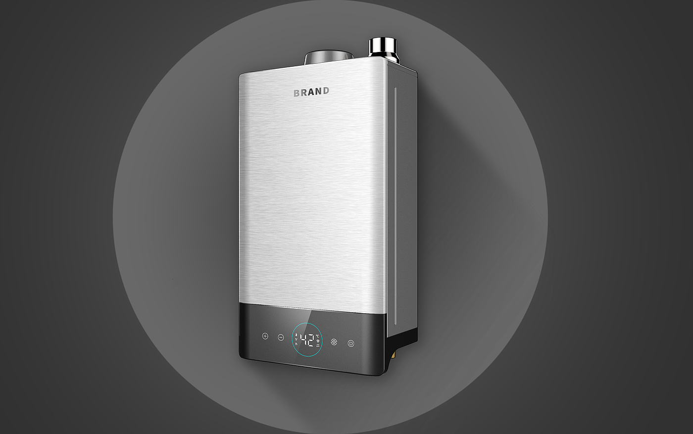 Gas water heater，Sheet metal products，industrial design，