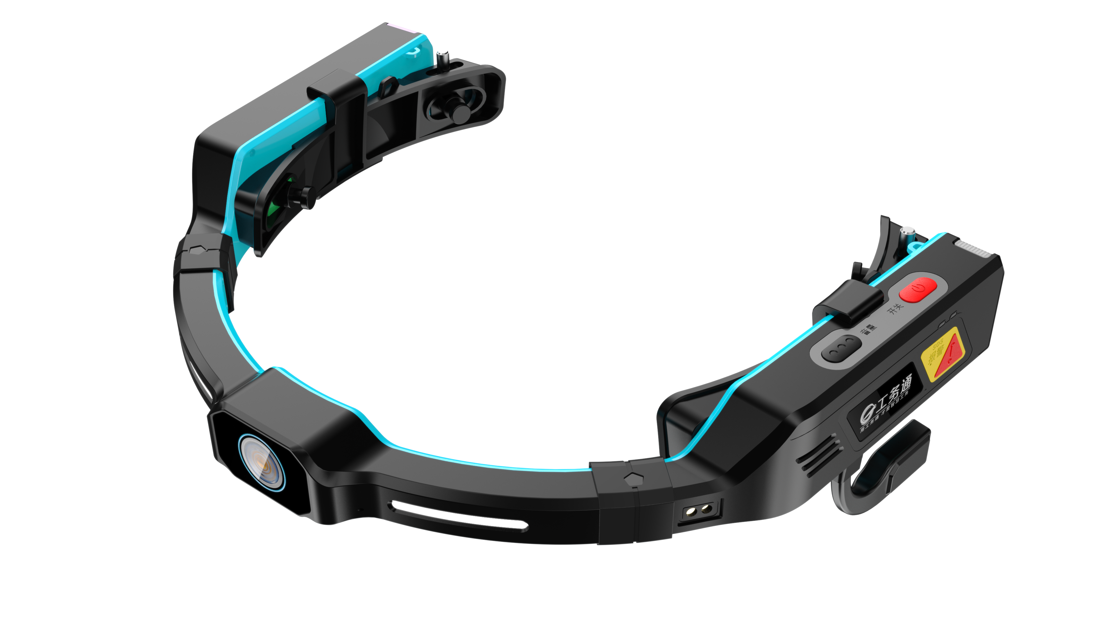 Safety helmet accessories，intelligence，External recorder，removable，Three prevention products，