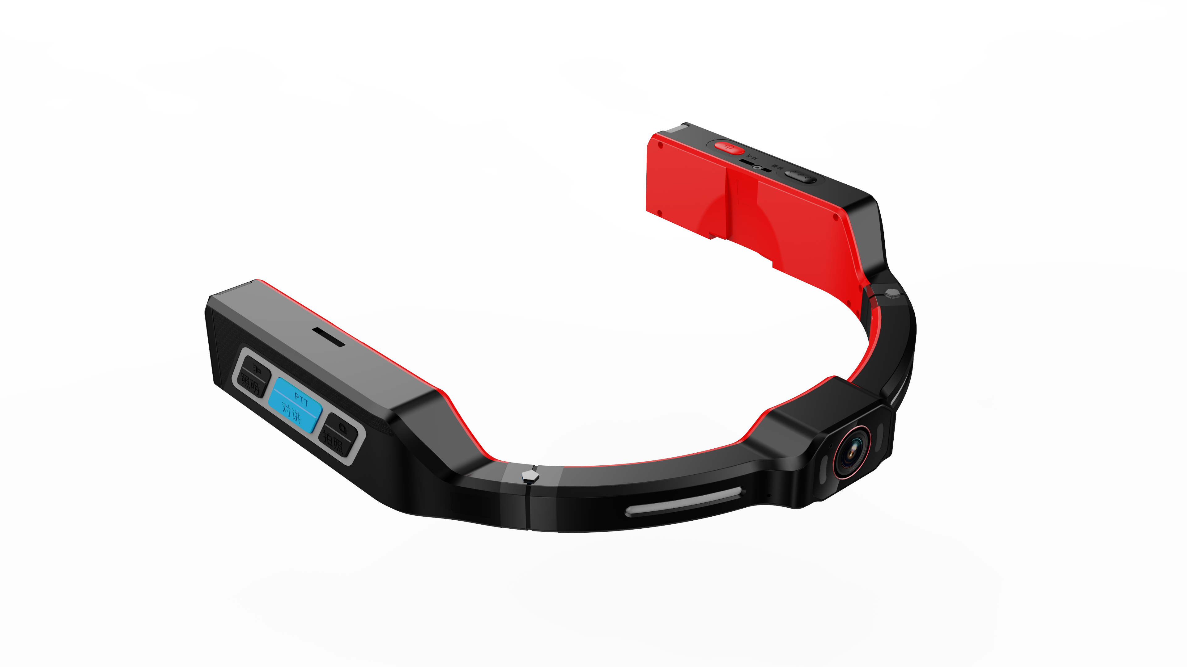 Safety helmet accessories，intelligence，External recorder，removable，Three prevention products，