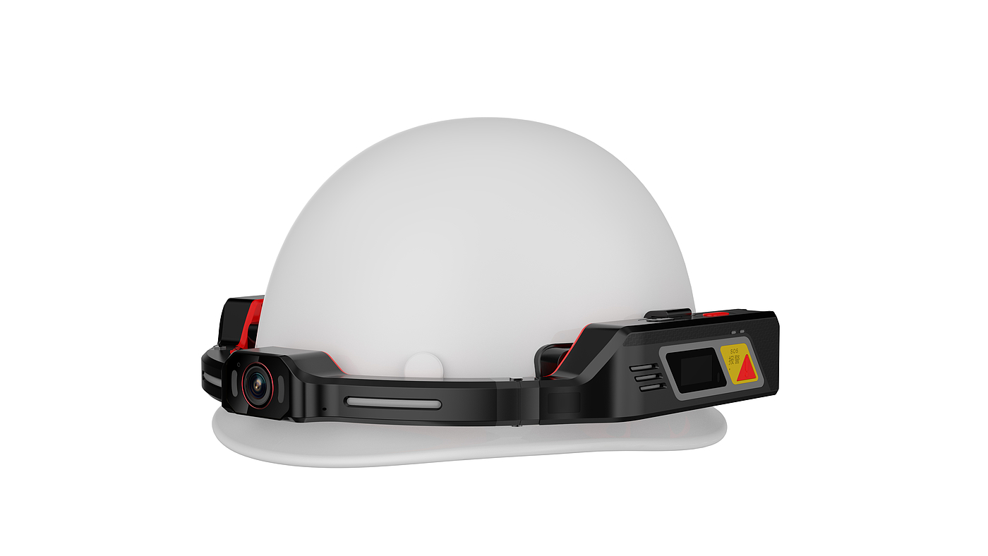 Safety helmet accessories，intelligence，External recorder，removable，Three prevention products，