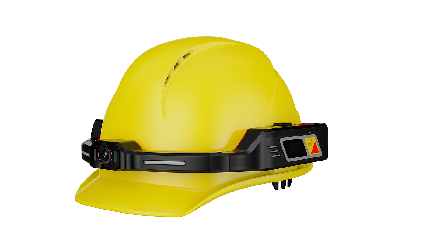 Safety helmet accessories，intelligence，External recorder，removable，Three prevention products，