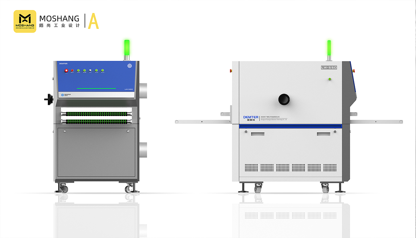 mechanical equipment，Sheet metal equipment，Electrostatic dust removal equipment，Appearance design，Sheet metal design，Mo Shang Industrial Design，