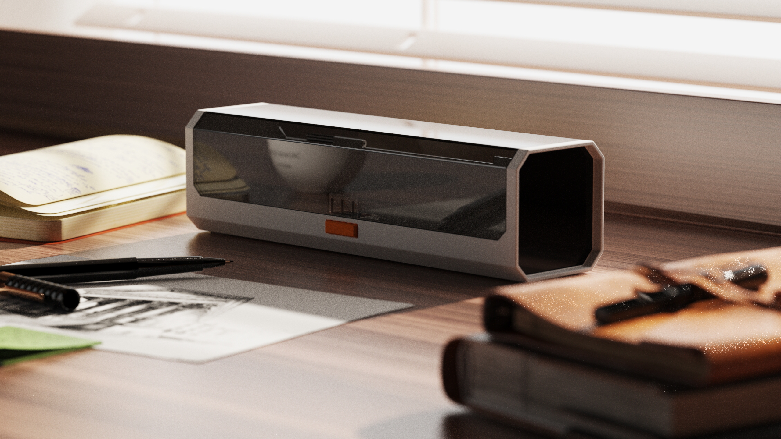 Stationery，to work in an office，Receive，Table setting，