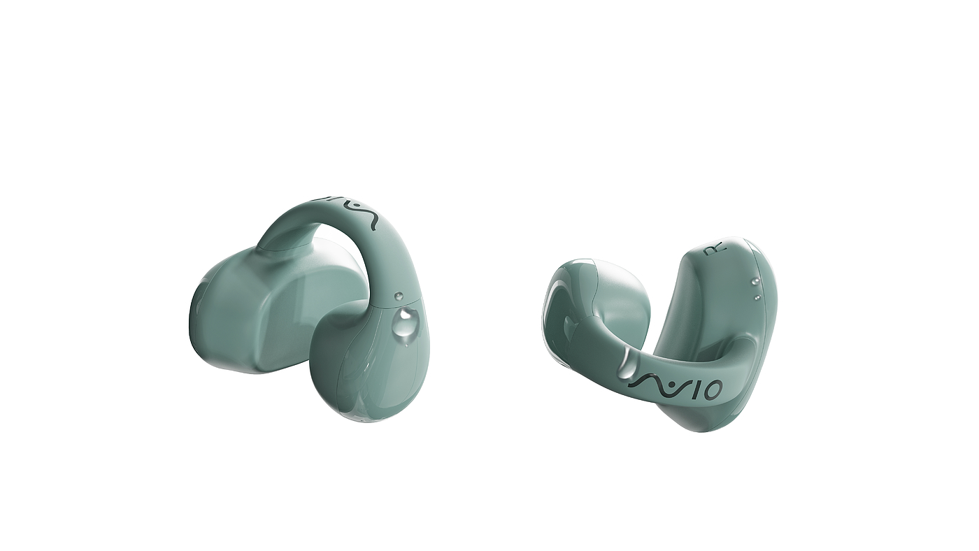 ows，clip-on earphones，Open Bluetooth Headset，Bluetooth headset，Air conduction，Original design，