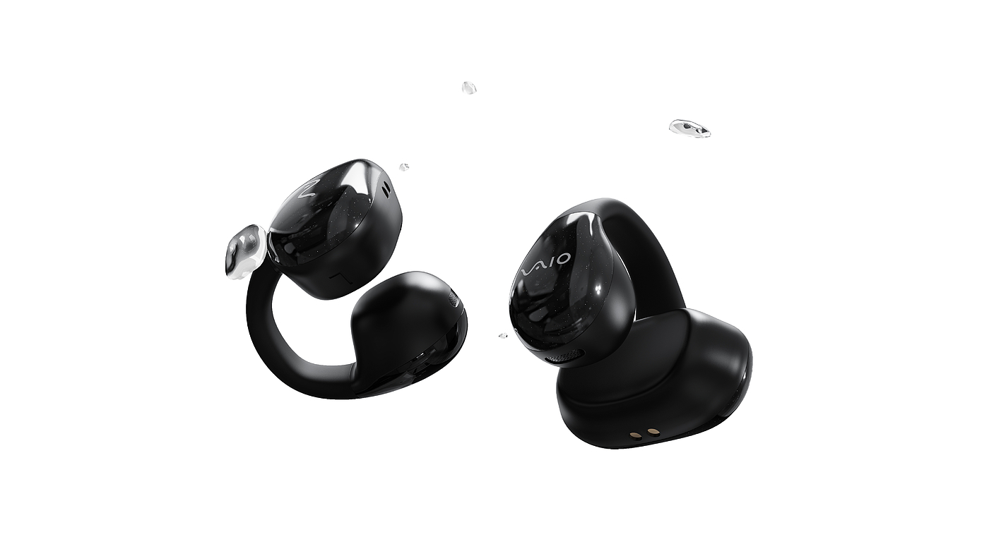 ows，clip-on earphones，Open Bluetooth Headset，Bluetooth headset，Air conduction，Original design，
