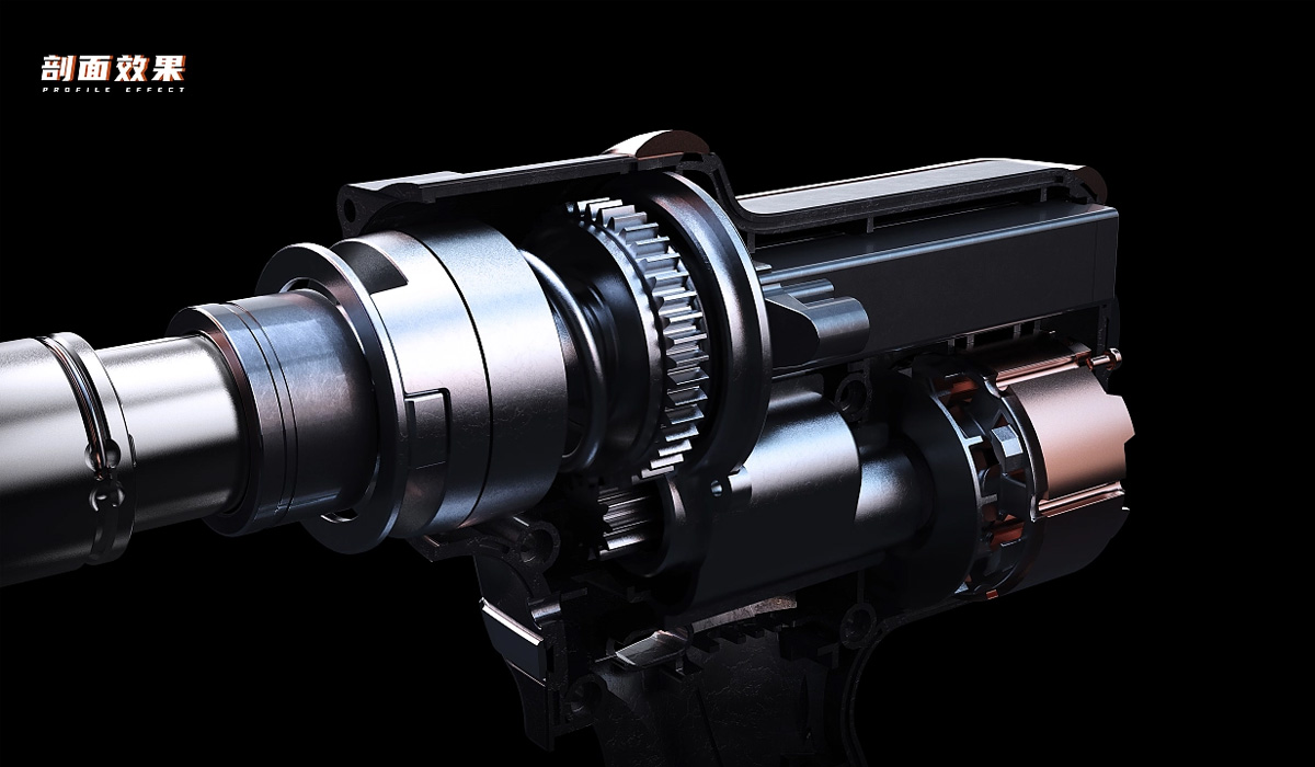 Electric wrench design，Electric wrench，Wrench Design，Industrial product design，industrial design，product design，