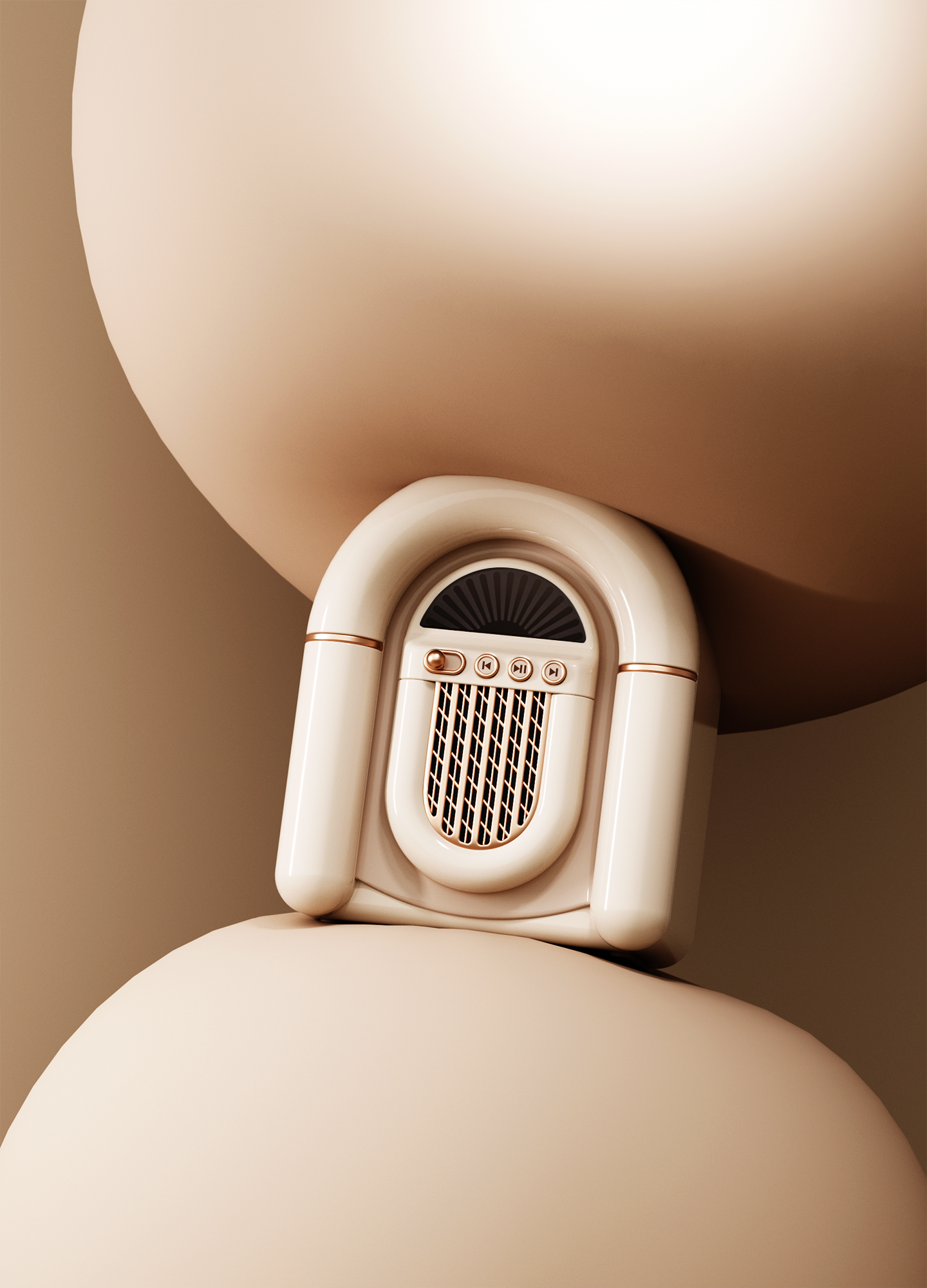 Retro，Bluetooth Speaker ，Light luxury，classic，Jukebox，jukebox，