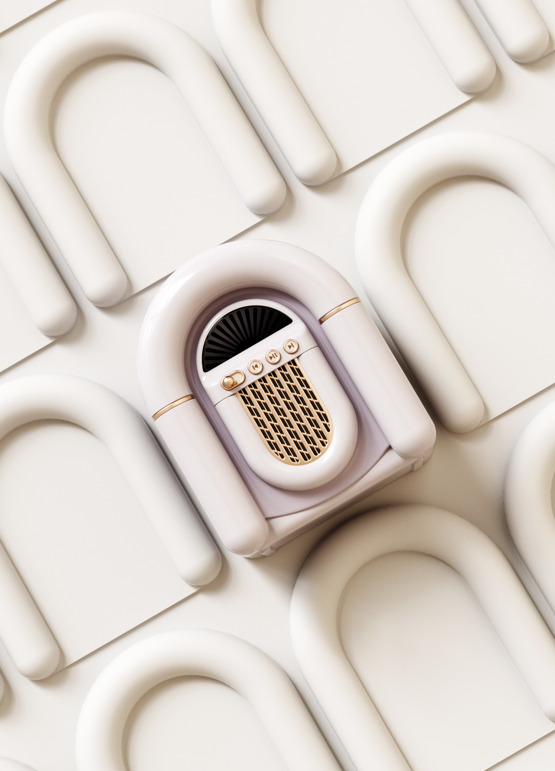 Retro，Bluetooth Speaker ，Light luxury，classic，Jukebox，jukebox，