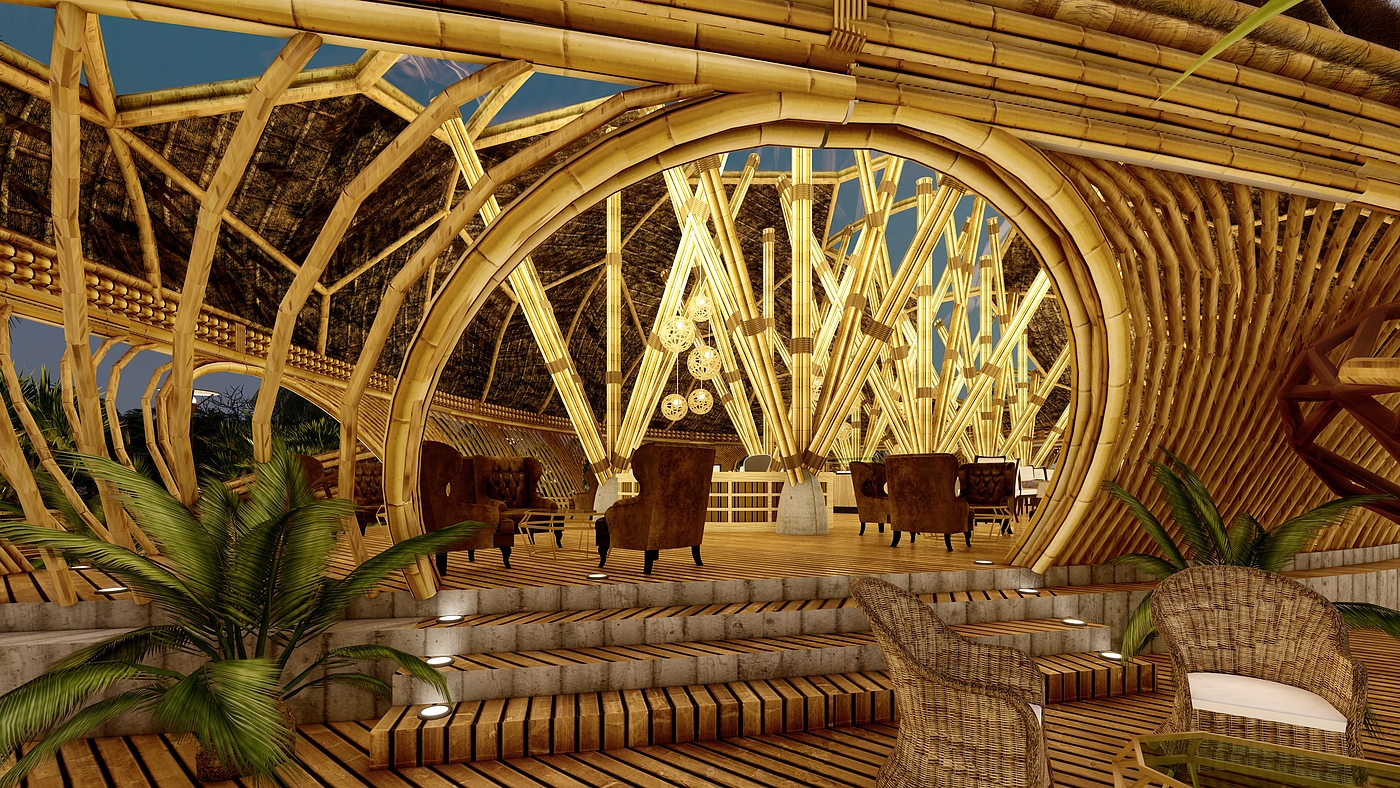 Architecture，visualization，Bamboo，Bamboo Architecture，lumion，