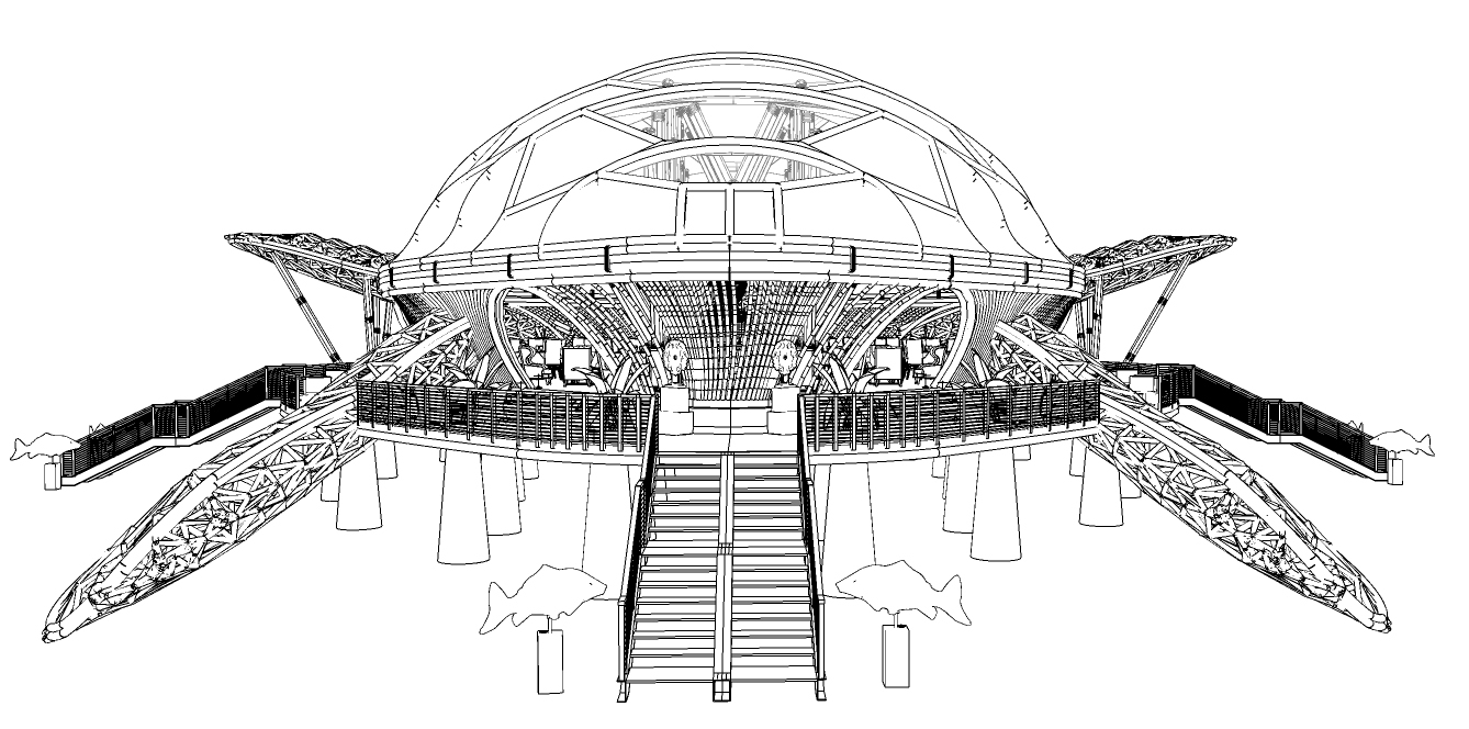 Architecture，visualization，Bamboo，Bamboo Architecture，lumion，