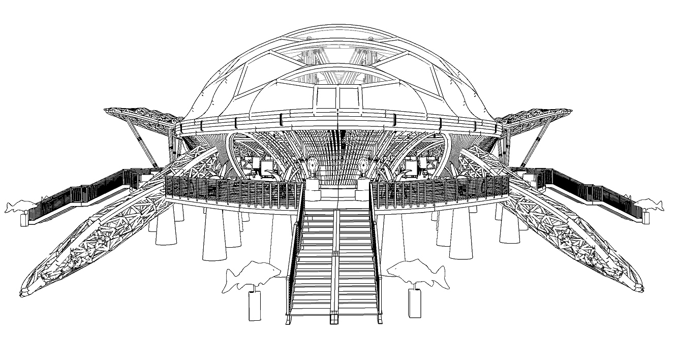 Architecture，visualization，Bamboo，Bamboo Architecture，lumion，