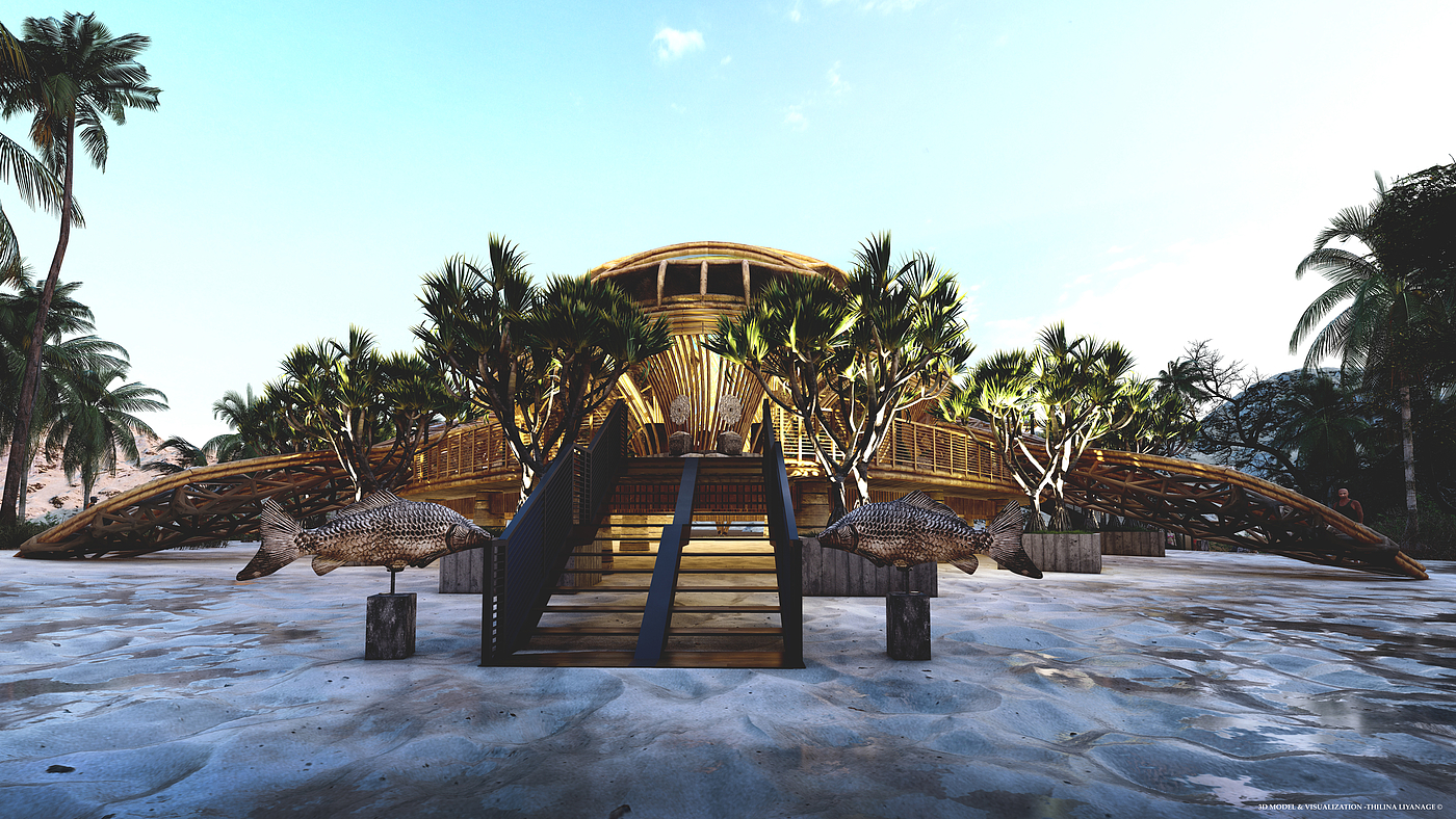 Architecture，visualization，Bamboo，Bamboo Architecture，lumion，