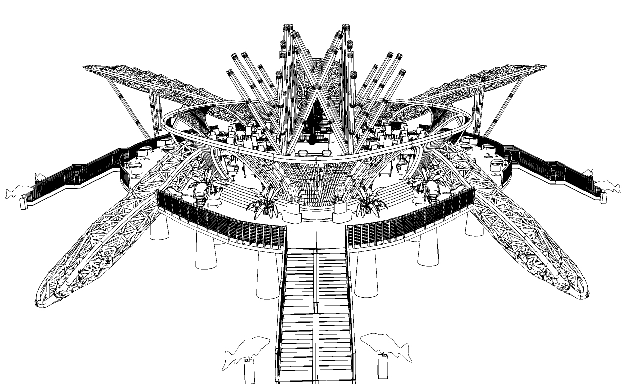 Architecture，visualization，Bamboo，Bamboo Architecture，lumion，