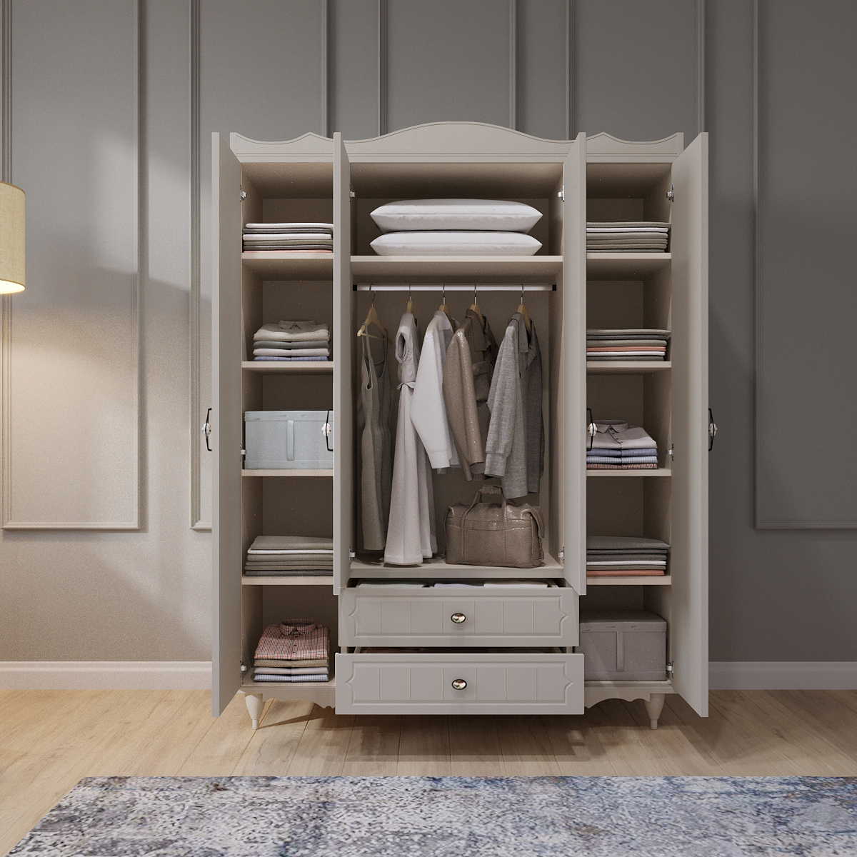 wardrobe，Model，furniture，product design，Home Furnishing，industrial design，cgi，
