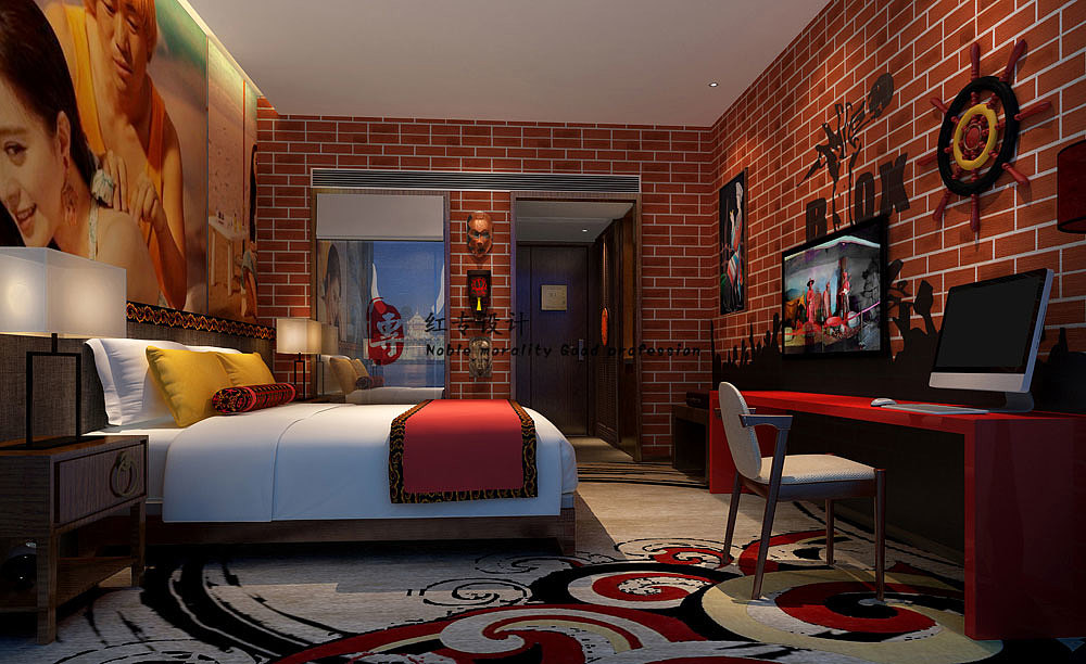 Hotel Design，Boutique Hotel Design，Chengdu Hongzhuan，