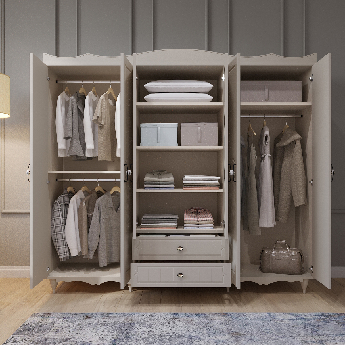 wardrobe，Model，furniture，product design，Home Furnishing，industrial design，cgi，